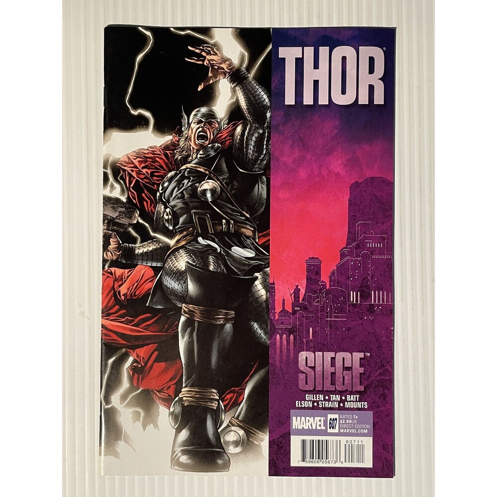 Siege: Thor No.607 & 608 (2010) Marvel Comic Book Set • Gillen, Tan - Picture 2 of 9